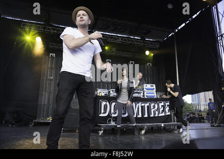 Spaß Spaß Spaß Fest Musik und Comedy Festival - Tag 3 - Auftritte mit: Doomtree wo: Austin, Texas, Vereinigte Staaten, wann: 8. November 2015 Stockfoto