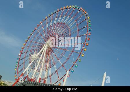 Ein Riesenrad für Fahrt in Tokio Stockfoto