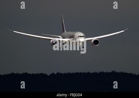 Qatar Airways Boeing 787 Dreamliner Stockfoto