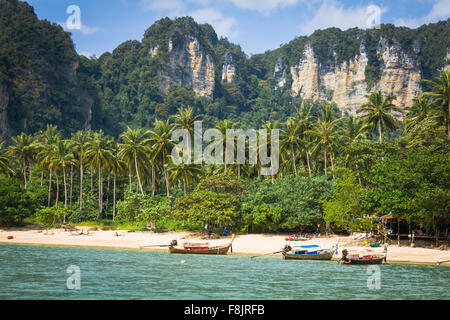 Exotische Ao Nang Beach, Provinz Krabi, Thailand Stockfoto