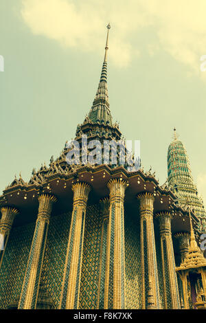 Phra Mondop(the library? at Temple of the Emerald Buddha or Wat Phra Kaew or Wat Phra Si Rattana Satsadaram, Bangkok, Thailand Stockfoto