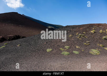 Lava in der Nähe von der Rifugio Sapienza, Ätna Stockfoto