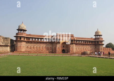 Agra, Indien, 26. November 2012. Agra Fort. Das Agra Fort ist eine UNESCO World Heritage Site befindet sich in Agra, Uttar Pradesh, Indien. Stockfoto