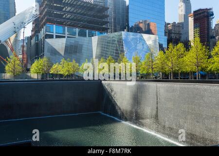 National September 11 Memorial & Museum, New York, USA Stockfoto
