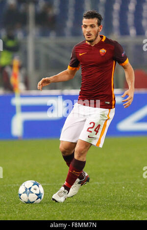 Stadio Olimpico, Rom, Italien. 9. Dezember 2015. Champions-League. Roma gegen Bate Borisov. Florenzi Alessandro © Aktion Plus Sport/Alamy Live-Nachrichten Stockfoto