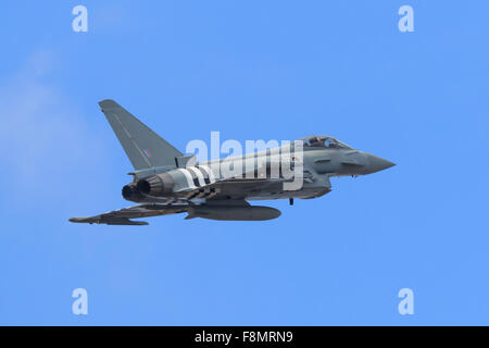 Eurofighter Typhoon in Southport Airshow angezeigt wird Stockfoto