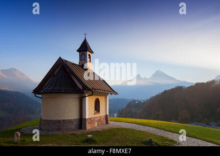 Kapelle Kapelle der Seligpreisungen / Kirchleitnkapelle bei Berchtesgadens, Berchtesgaden, Bayern, Deutschland