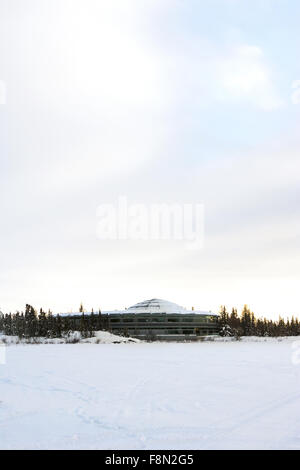 Yellowknife Legislative Building Stockfoto