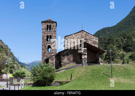 Kirche von Sant Joan de Caselles Stockfoto