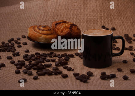 50 Farbtöne von Kaffee #2 Stockfoto