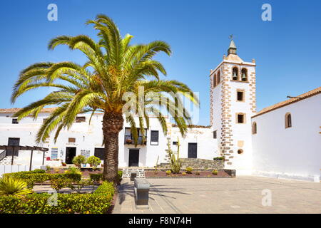 Insel Fuerteventura, Betancuria - Kathedrale von Santa Maria de Betancuria, Old Town, Spanien, Kanarische Inseln Stockfoto