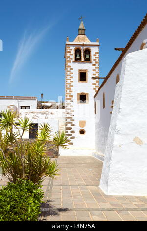 Insel Fuerteventura, Betancuria - Kathedrale von Santa Maria de Betancuria, Old Town, Spanien, Kanarische Inseln Stockfoto