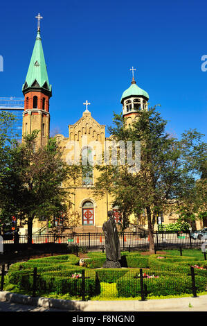 Alte St. Patrick's Kirche, auch als St. Patrick's Kirche auf Chicago ist in der Nähe von west Side nur außerhalb der Schleife. Chicago, Illinois, USA. Stockfoto