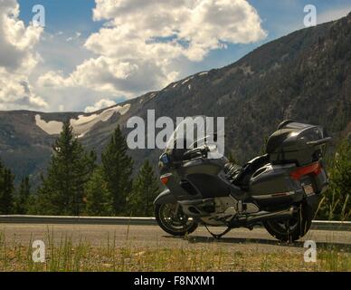 Auf der Oberseite der Welt (Beartooth) Autobahn, Montana/Wyoming, USA. Stockfoto