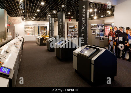 DEA (Drug Enforcement Agency) Museum und Besucherzentrum - Arlington, Virginia, Vereinigte Staaten Stockfoto