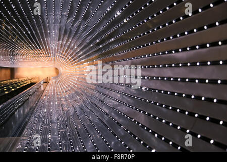 National Gallery of Art, bewegliche Gehweg und Multiverse Lichtskulptur Stockfoto