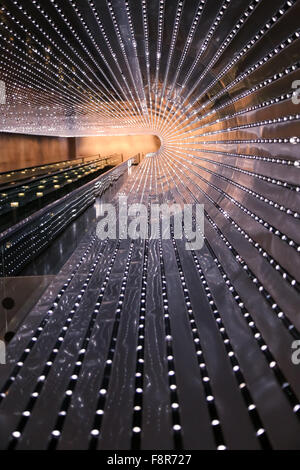 National Gallery of Art, bewegliche Gehweg und Multiverse Lichtskulptur Stockfoto