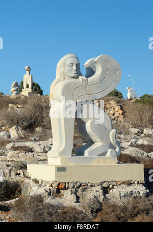 Zypern, Ayia Napa International Sculpture Park, Wahrzeichen Stockfoto