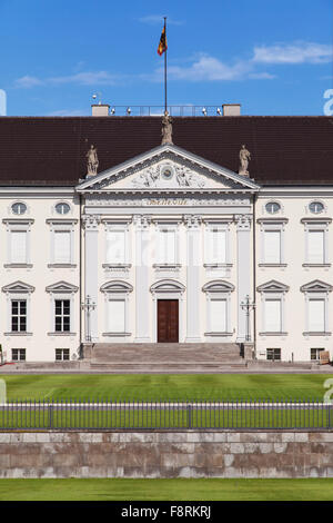 Schloss Bellevue in Berlin, Deutschland. Stockfoto