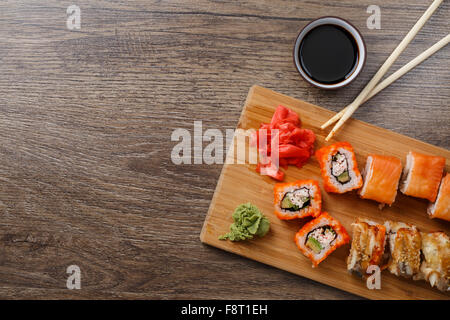 Sushi-Maki-set Stockfoto