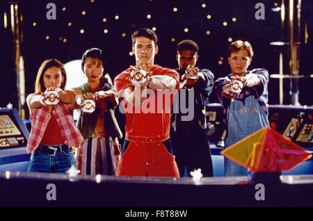 Mighty Morphin Power Rangers, Actionserie, USA 1993-1996, Monia: Walter Jones, Amy Jo Johnson, Austin St. John, Thuy Trang, David Yost. Stockfoto