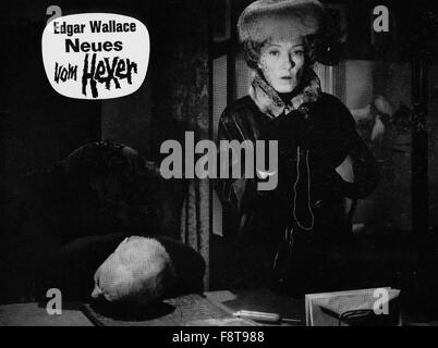 Edgar Wallace: Neues Vom Hexer, Deutschland 1965, Regie: Alfred Vohrer, Monia: Brigitte Horney Stockfoto