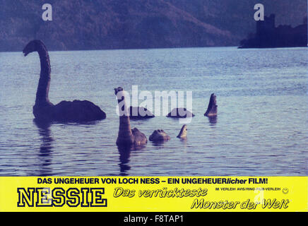 Nessie, Das Verrückteste Monster der Welt, auch bekannt als: Der Lustigste Dino der Welt, Deutschland 1985, Regie: Rudolf Zehetgruber, Szenenfoto Stockfoto