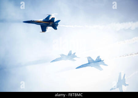 US Navy Flight Demonstration Geschwader, die Blue Angels Stockfoto