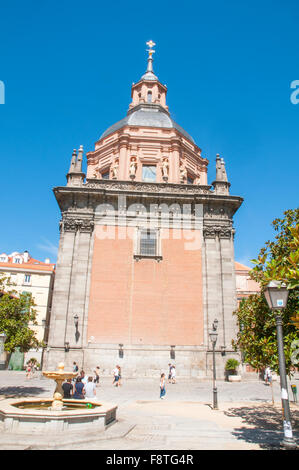 Kirche von San Andres. Madrid, Spanien. Stockfoto