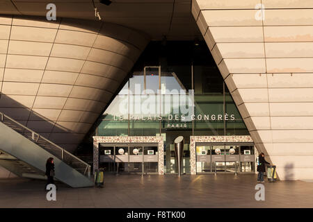 Palais des Congres, Paris Convention Center, Porte Maillot, Paris, Frankreich Stockfoto