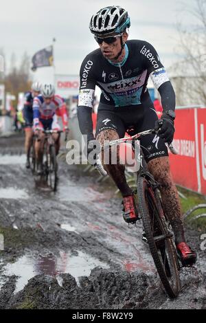 Essen, Deutschland. 5. Dezember 2015. Bpost Bank Cyclocross Trophy. Stybar Zdenek (CZE) des Etixx - Quickstep © Aktion Plus Sport/Alamy Live News Stockfoto