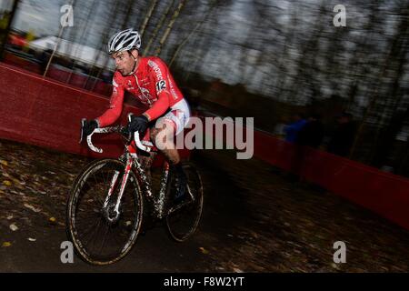 Essen, Deutschland. 5. Dezember 2015. Bpost Bank Cyclocross Trophy. Taramarcaz Julien (SUI) der Era - Murprotec © Aktion Plus Sport/Alamy Live News Stockfoto