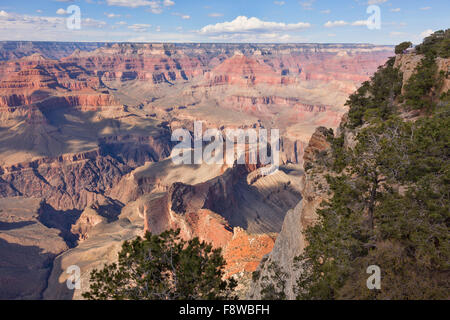 Landschaft des Grand Canyon.Grand Canyon Nationalpark in Arizona; USA; Amerika Stockfoto