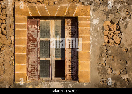 Detail des Hauses in der Medina von Essaouira, Marokko. Stockfoto