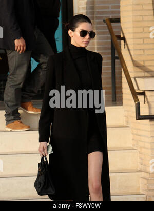 Beverly Hills, Kalifornien, USA. 10. Dezember 2015. Kendall Jenner, Beverly Hills, CA, USACredit: Der Media-Schaltung / Alamy Live News Stockfoto