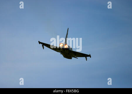 Eurofighter im Flug bei UK Air show Stockfoto