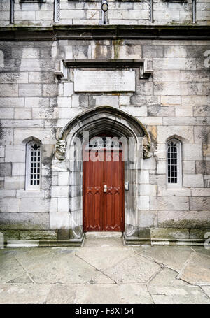 Detail der Fassade der Chapel Royal in Dublin Castle, Dublin, Irland Stockfoto