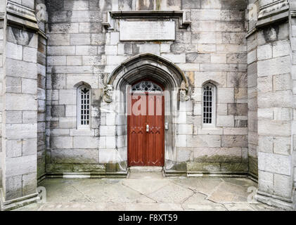 Detail der Fassade der Chapel Royal in Dublin Castle, Dublin, Irland Stockfoto