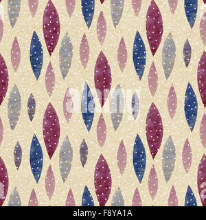 Aquarell Seamless Pattern. Stockfoto