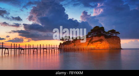 Griechenland - Insel Zakynthos, Laganas Stockfoto