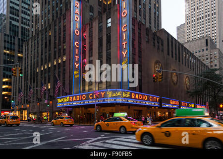 Radio City Music Hall, Midtown Manhattan, New York City, USA Stockfoto