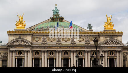 Das Palais Garnier, das Opernhaus von Paris, Frankreich Stockfoto