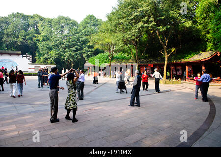 Chengdu, Sichuan Provinz, Südwest-China Großstadt im westlichen China.Central Downtown Architektur, Parks, Old Town, China, VR China Stockfoto