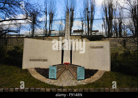 KZ-Gedenkstätte Bergen-Belsen Stockfoto