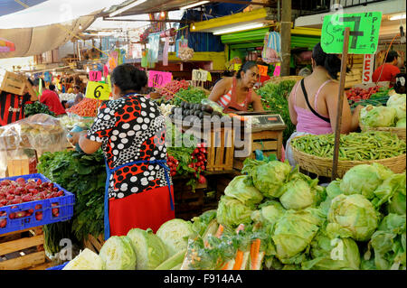 Der Mercado Central Market in Acapulco, Mexiko. Stockfoto