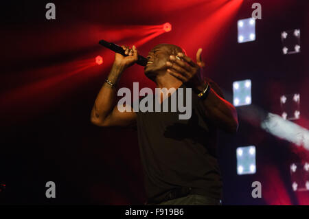 Liverpool, Großbritannien. 12. Dezember 2015. Dichtung führt als Guest Artist von Duran Duran am letzten Tag Ihrer Tour an der Liverpool Echo Arena. © Paul Warburton/Alamy leben Nachrichten Stockfoto