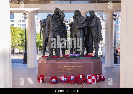 Bomber Command Gedenkstätte, London, England, Großbritannien Stockfoto