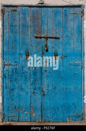 Detail aus den Gassen der Medina in Essaouira. Stockfoto