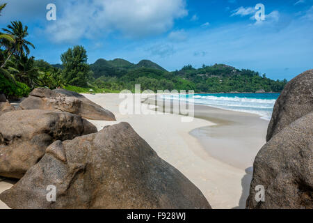 Anse Intendance, Mahé, Seychellen Stockfoto