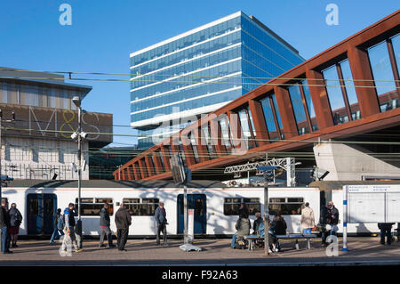 Vom U-Bahnhof Stratford und Einkaufszentrum, Stratford, London Borough von Newham, Greater London, England, Vereinigtes Königreich Stockfoto